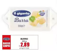 Il Gigante - Burro