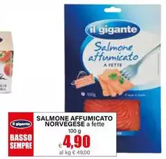 Il Gigante - Salmone Affumicato Norvegese