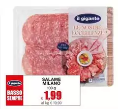 Il Gigante - Salame Milano