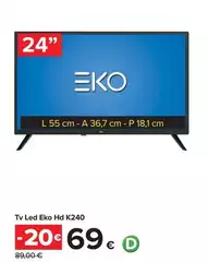 Eko - Tv Led Hd K240