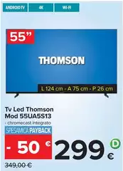 Thomson - Tv Led Mod 55UA5S13