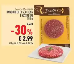 I Nostri Ori - Hamburger Di Scottona