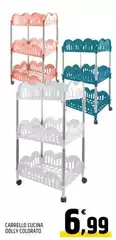 Carrello Cucina Dolly Colorato