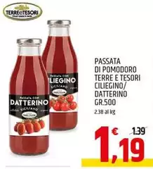Terre E Tesori - Passata Di Pomodoro Ciliegino/Datterino