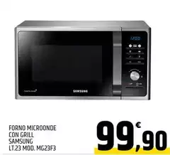 Samsung - Forno Microonde Con Grill Mod.MG23F3