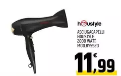 Houstyle - Asciugacapelli  2000 Watt Mod.BY5920