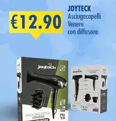 Joyteck - Asciugacapelli Venere Con Diffusore