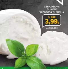 Saporosa di puglia - L'Esplosione Di Latte Saporosa Di Puglia