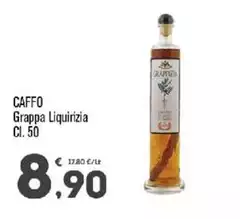 Caffo - Grappa Liquirizia