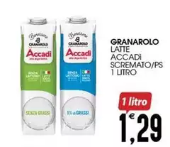 Granarolo - Latte Accadì Scremato/PS