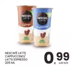 Nescafé - Latte Cappuccino/ Latte Espresso