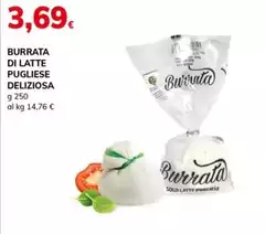 Deliziosa - Burrata Di Latte Pugliese