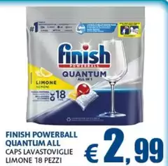 Finish - Powerball Quantum All Caps Lavastoviglie