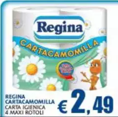 Regina - Carta Camomilla 