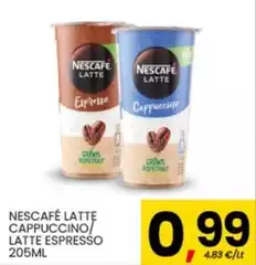 Nescafé - Latte Cappuccino/ Latte Espresso