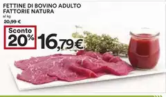 Fattorie Natura - Fettine Di Bovino Adulto