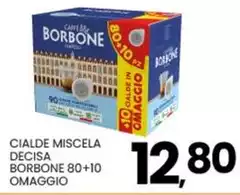 Caffe borbone - Cialde Miscela Decisa Borbone 80+10 Omaggio