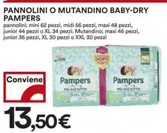 Pampers - Pannolini O Mutandino Baby-Dry