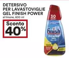 Finish - Detersivo Per Lavastoviglie Gel Power
