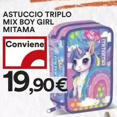 Mitama - Astuccio Triplo Mix Boy Girl