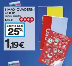 Coop - 3 Maxiquaderni