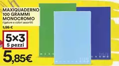 Monocromo - Maxiquaderno 100 Grammi