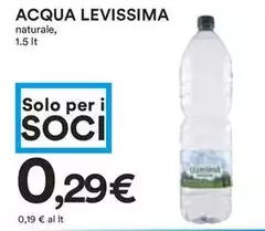 Levissima - Acqua