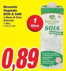 Basso - Bevanda Vegetale A Base Di Soia Naturale