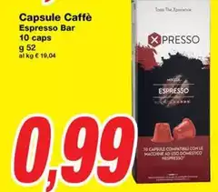 Best espresso - Capsule Caffè Bar