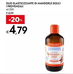 I Provenzali - Olio Elasticizzante Di Mandorle Dolci