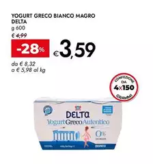 Delta - Yogurt Greco Bianco Magro