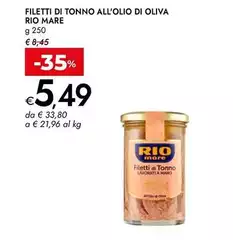 Rio Mare - Filetti Di Tonno All'Olio Di Oliva