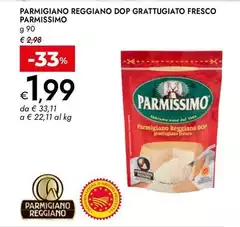 Parmissimo - Parmigiano Reggiano DOP Grattugiato Fresco