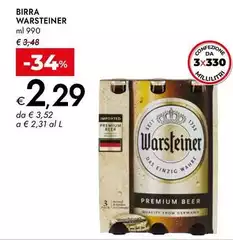 Warsteiner - Birra