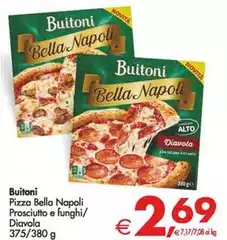 Buitoni - Pizza Bella Napoli Prosciutto E Funghi/ Dilavola