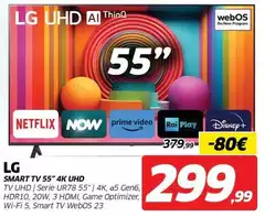 LG - Smart Tv 55" 4k Uhd