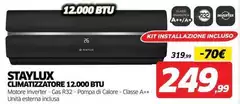 Staylux - Climatizzatore 12000 Btu