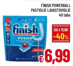 Finish - Powerball Pastiglie Lavastoviglie