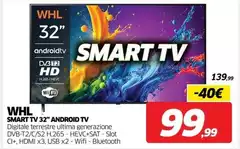 Whl - Smart Tv 32" Android Tv