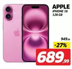 Apple - Iphone 16 128 Gb