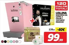 Lollina - Macchina Da Caffe' A Cialde + 