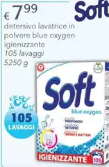 Soft - Detersivo Lavatrice In Polvere Blue Oxygen Igienizzante