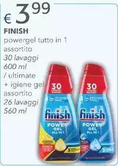 Finish - Powergel Tutto In 1 Assortito