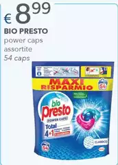 Bio Presto - Power Caps Assortite