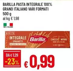Barilla - Pasta Integrale 100% Grano Italiano