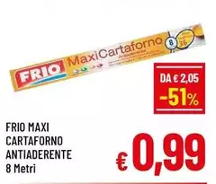 Frio - Maxi Cartaforno Antiaderente