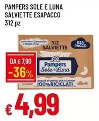 Pampers - Sole E Luna Salviette Espapacco