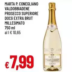 Valdobbiadene -  Prosecco Superiore DOCG Extra Brut Millesimato
