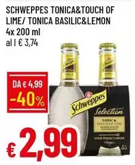 Schweppes - Tonica&Touch Of Lime/Tonica Basilic&Lemon