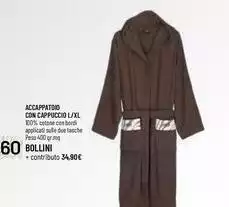 Accappatoio Con Cappuccio U/Xl